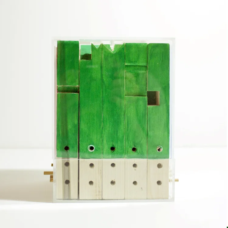 Model elevation, green